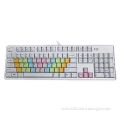 Customized Game Keyboard, Manufacture in China, 104 Keys, with Standard Keyboard LayoutNew